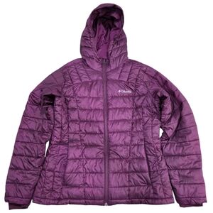 Columbia Therma Coil Women's L Burgundy Jacket